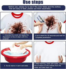 Emergency Stain Rescue: Powerful Clothes Stain Remover ( pack 0f 4)