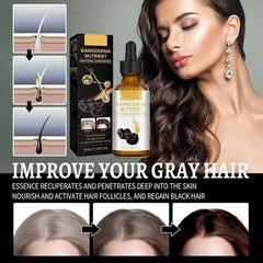 Black Hair Serum, Darkens Your Hair Naturally Without Damaging (30ml)