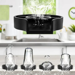High Pressure Glass Washer/Rinser, Auto Cleaner Tool Sink, Accessories Gadgets.