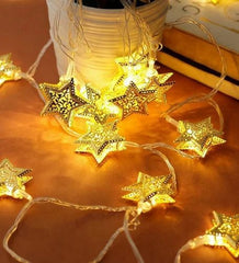 Mega Power 3 Meter 10 Led Warm White Metal